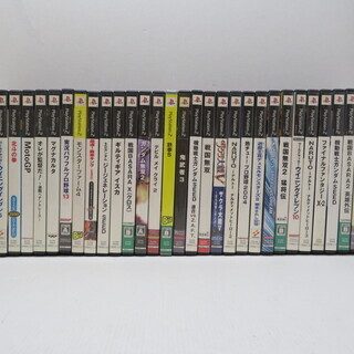 ジャンク 未検品 ゲームソフト PS2 プレステ2 ダブりあり ...