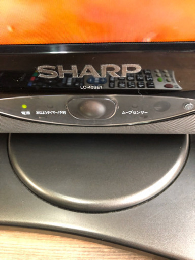 🌈🌈 シャープAQUOS、40インチ 液晶テレビ、デジタルハイビジョン