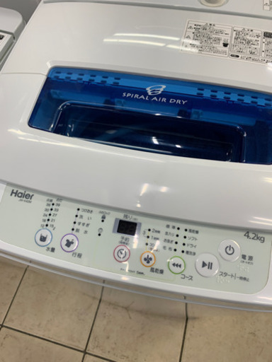 ハイアール JW-K42M 4.2kg 2017年製 洗濯機