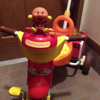 アンパンマン 三輪車 押し棒 子供用品の中古が安い！激安で譲り