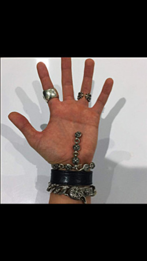 クロムハーツ【Chrome Hearts】＃1 クロスボール ブレスレット