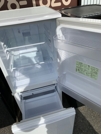 超特価品★SHARP製2ドア冷蔵庫★3ヶ月保証付き