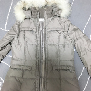 ダウスジャケットグレー系ベージュ美品お取引中