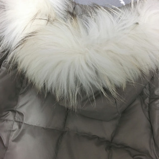 ダウスジャケットグレー系ベージュ美品お取引中の画像
