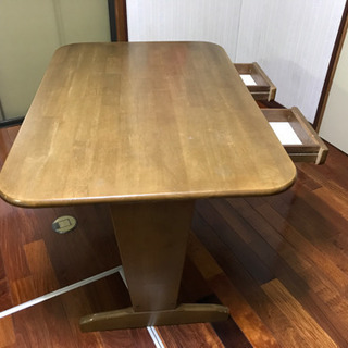 大川家具ダイニングテーブル