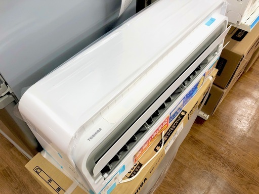 【トレファク藤沢店】TOSHIBA・未使用壁掛けエアコン【1年保証付】