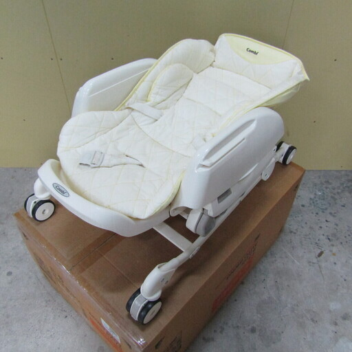 MS1830 【稼働品/人気商品】 ネムリラ コンビ AUTOSWING ベビーラック 新生児~4才頃対象 スウィング機能搭載 メロディー付き 赤ちゃん