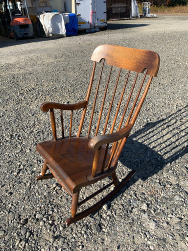 飛騨産業 キツツキ ウィンザー WINDSOR ロッキングチェア 椅子 アンティーク ヴィンテージ 参考定価77000円