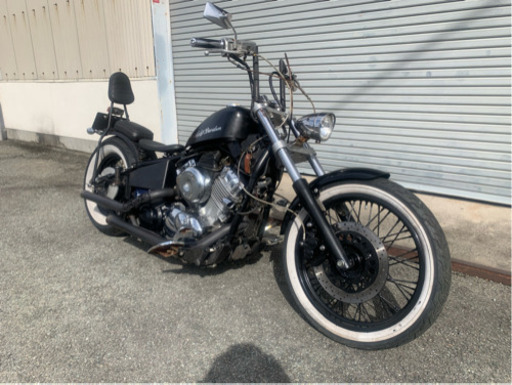 兵庫姫路発　ドラッグスターホワイトリボン　カスタム