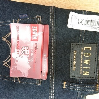 EDWIN 暖ジーンズ　29インチ　新品の画像