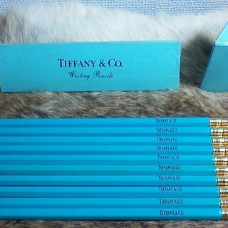 【未使用】 ★ティファニー (TIFFANY & Co.) 鉛筆10本★　非売品の画像