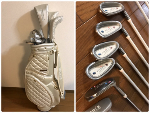 レディース ゴルフクラブ ハーフセット