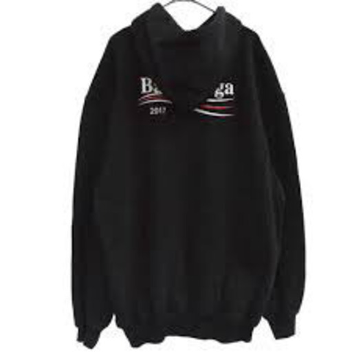 BALENCIAGA 100周年 ロゴキャンペーンパーカー