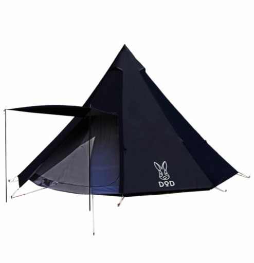 DODブラックビッグワンポールテント 8人用グランドシート付