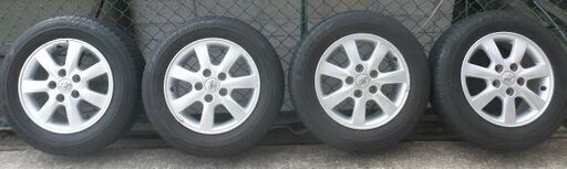 引き取り限定/トヨタ純正ホイール/15×6J★BSタイヤ Ecopla NH100 RV【195/65R15】4本SET