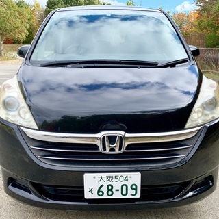 ☆最終値下げ!  H19年式 ステップワゴン GLパケ 純正HDDナビ&リアモニター&AW 両側パワスラ Bカメラ ETC 程度良好 検付 即決!!!の画像