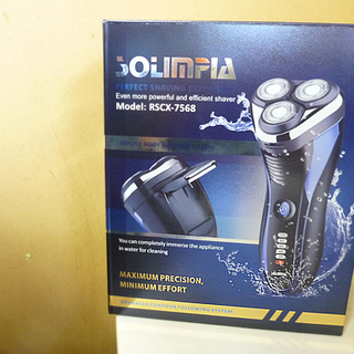 SOLIMPIA 電気シェーバー RSCX-7568 USB充電...