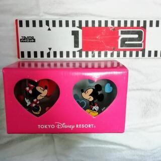 ミッキー＆ミニーペアグラス