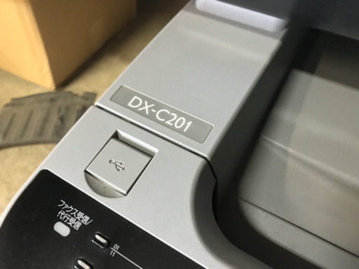 【SHARP】A4カラー複合機（FAX・コピー) 中古•完動品　DX-C201