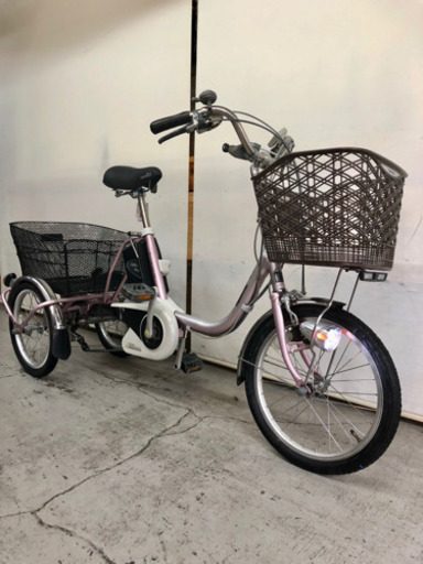 パナソニック かろやかライフ 12ah エコナビ 三輪 電動自転車 電動アシスト