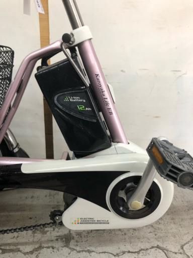 パナソニック かろやかライフ 12ah エコナビ 三輪 電動自転車 電動アシスト