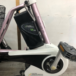 パナソニック かろやかライフ 12ah エコナビ 三輪 電動自転車 電動アシストの画像