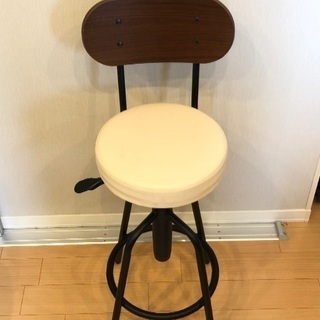 カウンターチェア 2個セットの画像