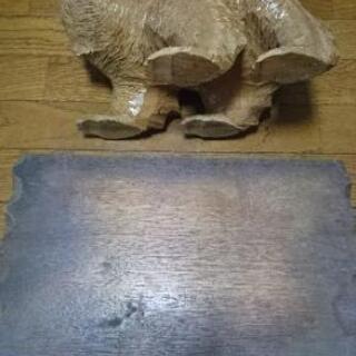 大幅値下げ 木彫り 熊 アンティーク 北海道 置物 インテリアの画像
