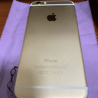 iPhone6 シャンパンゴールドの画像