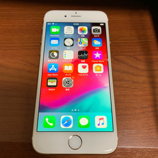 iPhone6 シャンパンゴールドの画像