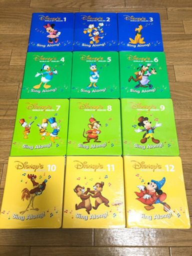 DVD8〜12未開封☆DWE シングアロング