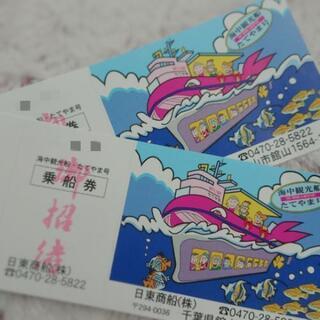ペア乗船券🚢海中観光船🚢たてやま号