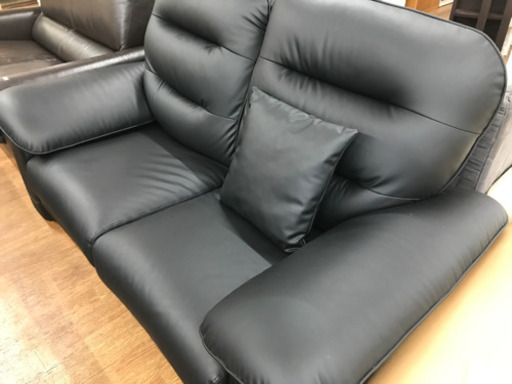 2人掛けソファ【店頭取引限定】【中古品】1点限り早い者勝ち！