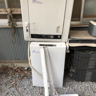 洗濯機、電気式乾燥機