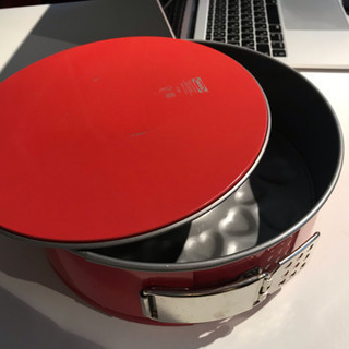 無料 IKEA シフォンケーキ型 直径24cm ハート形模様の画像