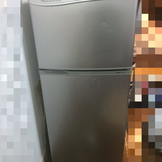 中古2ドア冷蔵庫の画像