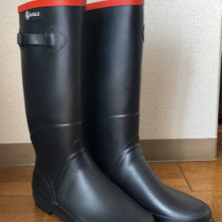 AIGLE エーグル ラバーブーツ レインブーツ 長靴 39 (...