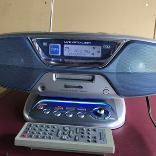 Panasonic RX-MDX61 ポータブルオーディオ パナソニックMDステレオシステム