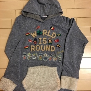 ラフ rough WORD IS ROUND パーカートレーナー