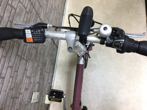 限定SALE  東京23区配達無料  新基準 Panasonic パナソニック  オフタイム  6.6Ah リチウム  折りたたみ 中古 電動自転車