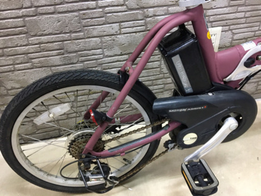 限定SALE  東京23区配達無料  新基準 Panasonic パナソニック  オフタイム  6.6Ah リチウム  折りたたみ 中古 電動自転車