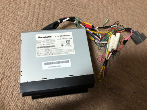 ストラーダ　CN-H510D 本体・GPSユニット・バックカメラアダプター