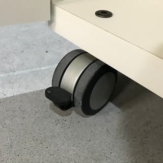 美品！パモウナ キッチンカウンター◇ハイグロストップ◇メタリックホワイト◇食器棚◇BV-120Wの画像