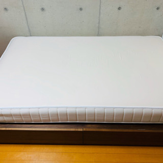 最高級】無印良品 セミダブルマットレス＆収納ベッド 増量タイプ 超高