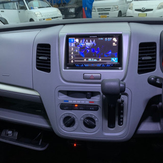 分割可能　極上お買い得車両のワゴンR 車検3年8月　スマートキー　プッシュスタート　DVD ETC Bluetooth USB 平成20年式　走行11万キロ　上級グレードリミテッド　の画像