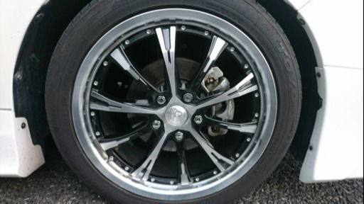 値下げ!美品クリフクライムTC02 18インチ　タイヤ付き４本セット