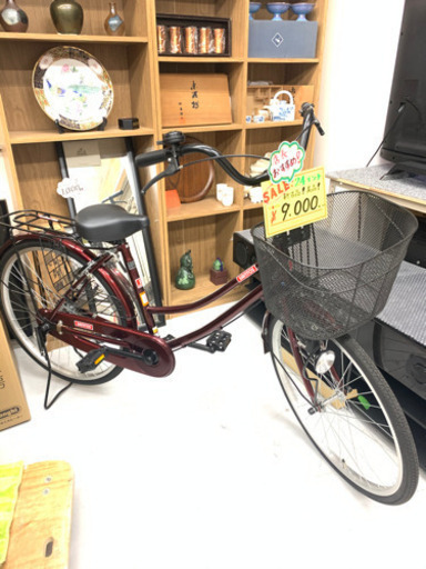 新古品‼️ 令和元年5月登録　24インチ自転車