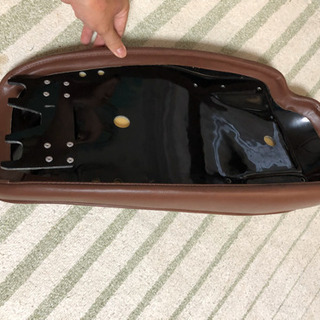 SR400★美品★HEAVEN'S★フラットシート 茶の画像