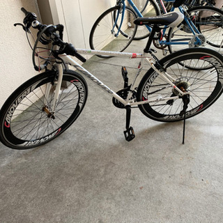 カノーバー！　自転車　エアロリム　Vブレーキ