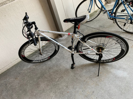 カノーバー！　自転車　エアロリム　Vブレーキ